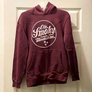 Ole Smoky Burgundy Moonshine Hoodie - Size S